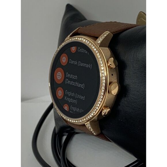 Fossil Gen 4 Authentic Digital Dial Smart Watch Custom Band FTW6011 QT770 - Picture 3 of 12